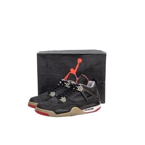 Nike Air Jordan 4‎ Retro ‘Bred’ 2012 OG Box – Size 12.5 / UK 11.5 / EU 47